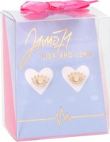 Lisa en Lena oorknopjes, gold-plated