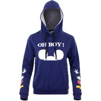 Mickey Mouse dames hoodie, blauw, maat M