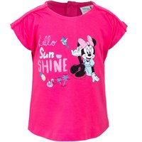 Disney Baby shirt Minnie Mouse, roze, Hello Sunshine