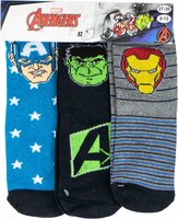 Marvel Avengers sokken, 3-pack, maat 23-26