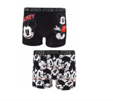 2-pack Disney's Mickey Mouse heren hipsters, maat S t/m XL