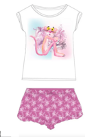 Pink Panther kinder shortama roze/paars
