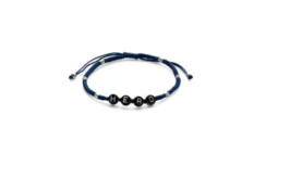 Victoria heren armband, verstelbaar, met tekst Hero