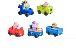 Set van 5 verschillende Peppa Pig buggy's
