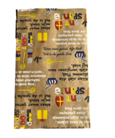 Set van 20 grotere sinterklaaszakjes, 17 x25 cm.