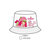 Strawberry Shortcake regen- / zonnehoedje, wit Strawberry Shortcake regen- / zonnehoedje, wit