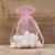 Organza zakjes, roze, afm. 7 x 10 cm. Organza zakjes, roze, afm. 7 x 10 cm.