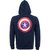 Donkerblauwe Avengers hoodie volwassenen Donkerblauwe Avengers hoodie volwassenen