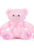 Roze, zachte beer, BABY GIRL, 28 cm.