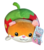 Kawaii Kuties Fruit knuffel Aardbei Kawaii Kuties Fruit knuffel Aardbei