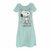 Snoopy dames nachthemd, mintgroen, maat L  Snoopy dames nachthemd, mintgroen, maat L