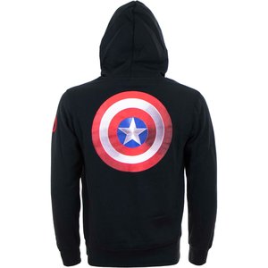 Zwarte Avengers heren hoodie, div. maten