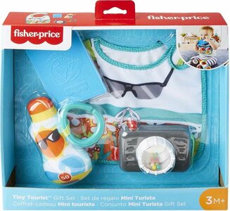 Fisher Price Tiny Tourist giftset, 28 x 30 cm. 