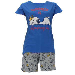Snoopy dames shortama / pyjama Happiness is....