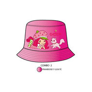 Strawberry Shortcake regen- / zonnehoedje roze