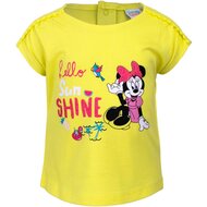 Disney baby shirt Minnie Mouse, geel, Hello Sunshine