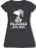 Snoopy dames nachthemd " Pajamas all day "