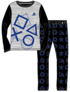 Playstation pyjama, grijs/blauw, maat 116