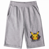 Pokemon jongens short, grijs