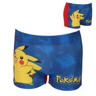 Pokemon zwembroek / zwemboxer donker blauw, 12 jaar.