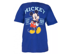 Disney Mickey Mouse jongens shirt, blauw, maat 122/128
