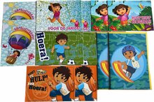 Wenskaarten set / mix van 12 stuks Dora/Diego kaarten