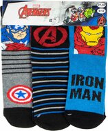Marvel Avengers sokken, 3-pack, maat 23-26