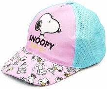 Snoopy kinder baseball cap, blauw/lila