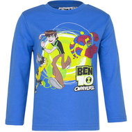 Ben10 longsleeve licht blauw, maat 98