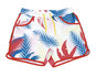 Dames zwemshort " As pink as a flamingo "_