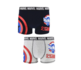 Marvel's Captain America heren boxershorts, 2-pack_